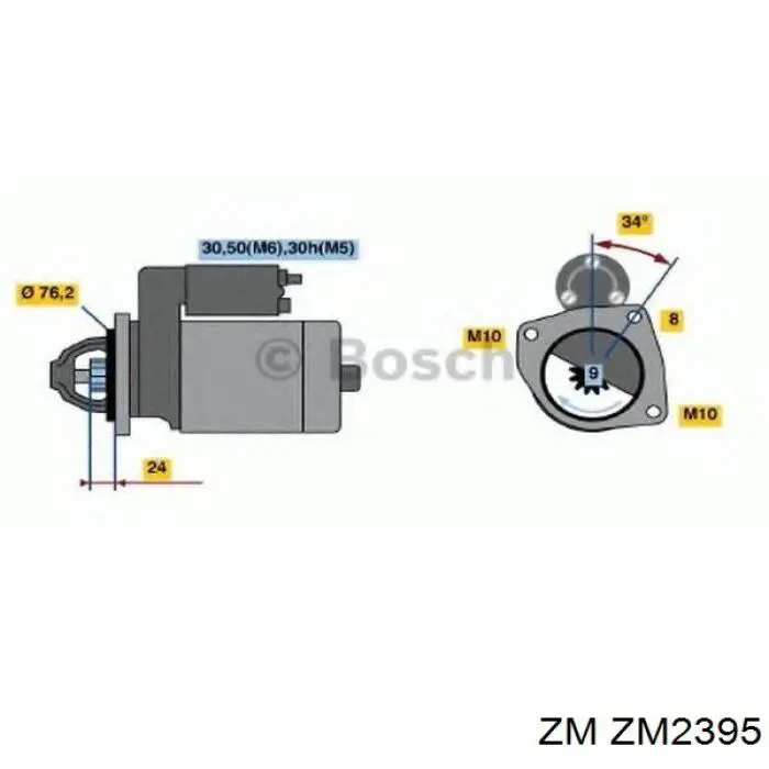 ZM2395 ZM interruptor magnético, estárter