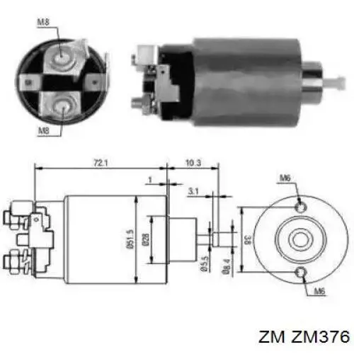 Interruptor magnético estárter ZM ZM376 precio, desde 32,65 EUR