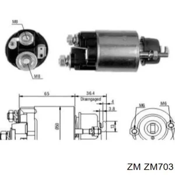Interruptor magnético estárter ZM ZM703 precio, desde 28,87 EUR