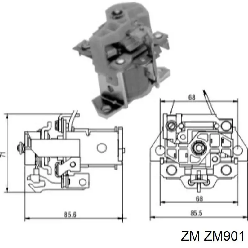 Interruptor magnético estárter ZM ZM901 precio, desde 34,61 EUR