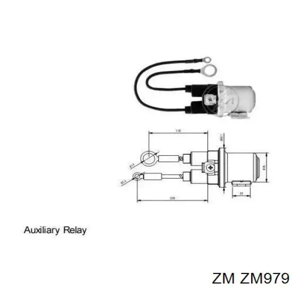 ZM979 ZM interruptor magnético, estárter