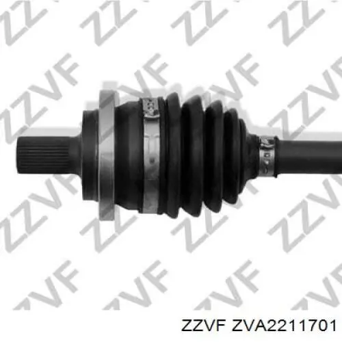 ZVA2211701 Zzvf árbol de transmisión delantero izquierdo