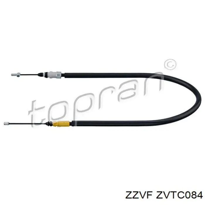 ZVTC084 Zzvf cable de freno de mano trasero izquierdo