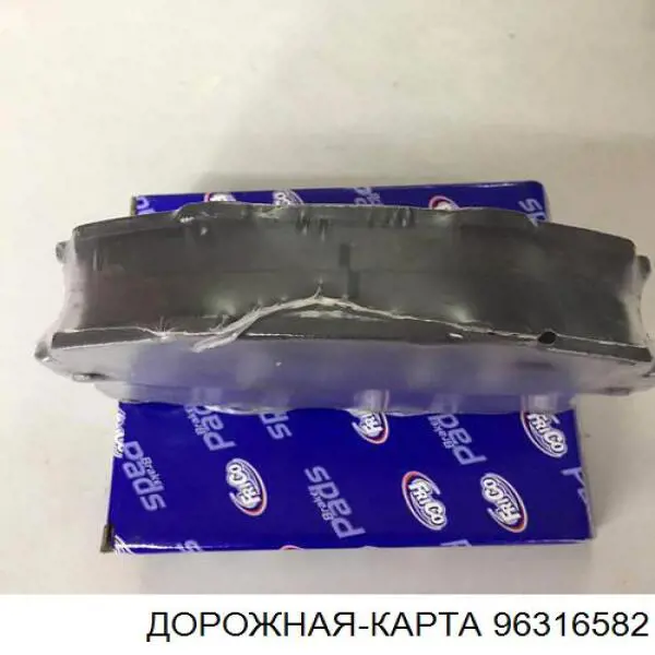 Pastillas de freno delanteras Chevrolet Spark (Matiz) M200, M250