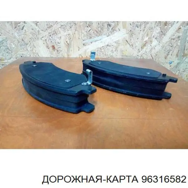 Pastillas de freno delanteras Chevrolet Spark (Matiz) M200, M250