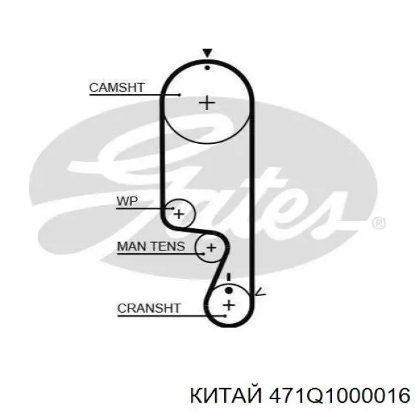 471Q-1000016 China correa distribucion