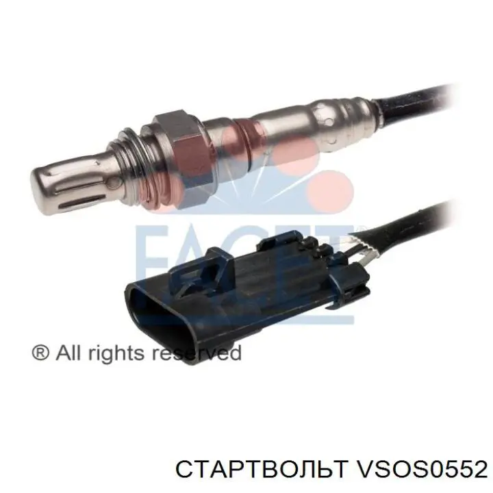 VSOS0552 STARTVOLT sonda lambda sensor de oxigeno para catalizador