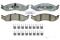 Pastillas de freno delanteras Jeep Grand Cherokee 1 Z