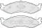 Pastillas de freno delanteras Jeep Grand Cherokee 1 Z