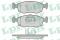 Pastillas de freno delanteras Fiat Punto 2 188