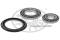 Cojinete de rueda trasero Volkswagen Jetta 2 19E, 1G2, 165, 167
