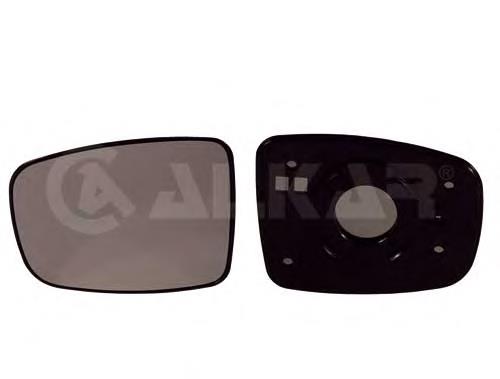 876110X500 Hyundai/Kia cristal de espejo retrovisor exterior izquierdo