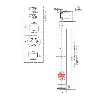 Amortiguador 100338PCSMS Master-sport