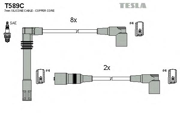 Cables de encendido NGK 506