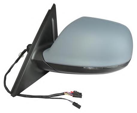 Espejo de retrovisor derecho 8R1857410F VAG