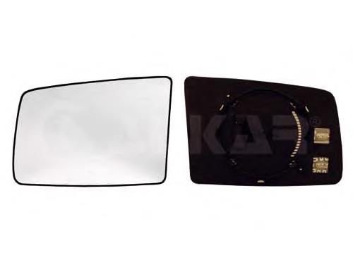 1427432 Opel cristal de espejo retrovisor exterior derecho