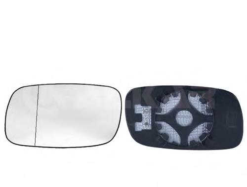 Cristal de espejo retrovisor derecho 6426436 Alkar