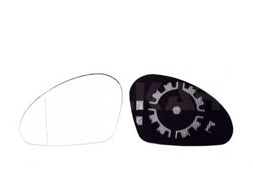 Cristal de espejo retrovisor exterior izquierdo 6423802 Alkar