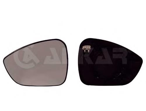 8151PY Peugeot/Citroen cristal de espejo retrovisor exterior izquierdo