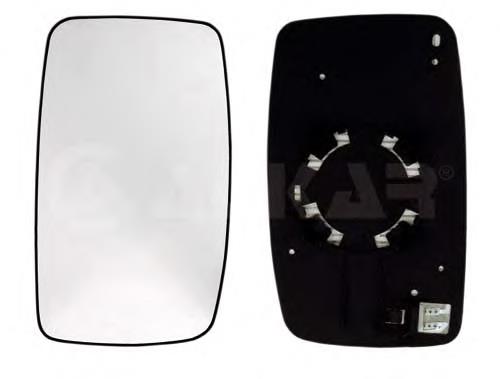 Cristal de espejo retrovisor exterior izquierdo 6431955 Alkar