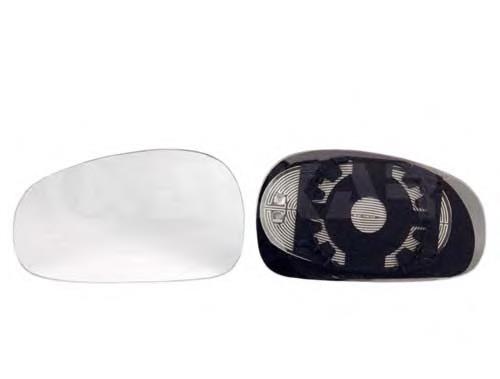 Cristal de espejo retrovisor exterior izquierdo 6431095 Alkar
