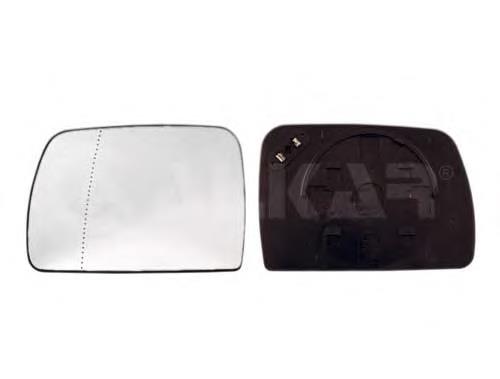 6472888 Alkar cristal de espejo retrovisor exterior derecho