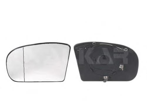 Cristal de espejo retrovisor exterior izquierdo 6471534 Alkar