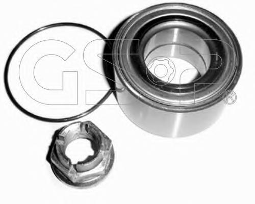 Cojinete de rueda delantero GK3596 GSP