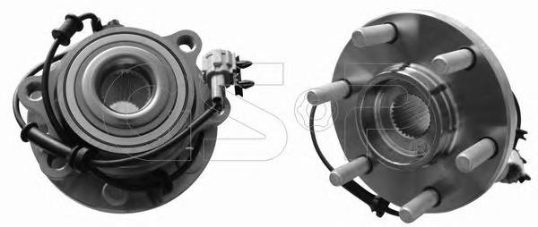 Cubo de rueda delantero Nissan Navara D40