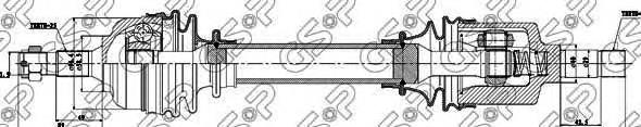 Comprar 9642876780 Peugeot/Citroen Semieje delantero izquierdo