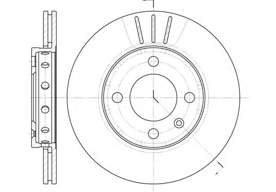 D6426.10 Woking freno de disco delantero