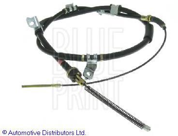 MB256740 Mitsubishi cable de freno de mano trasero izquierdo