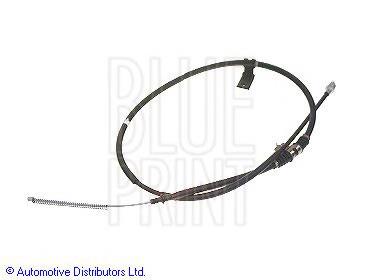 MB858046 Mitsubishi cable de freno de mano trasero izquierdo