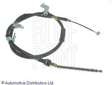 MB256750 Mitsubishi cable de freno de mano trasero izquierdo