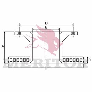 MBR2711 Arvin Meritor pastillas de freno delanteras