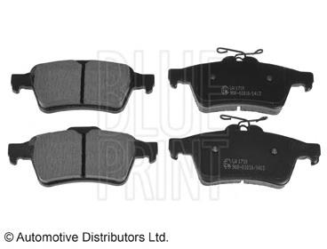 Pastillas de freno traseras ADA104249 Blue Print