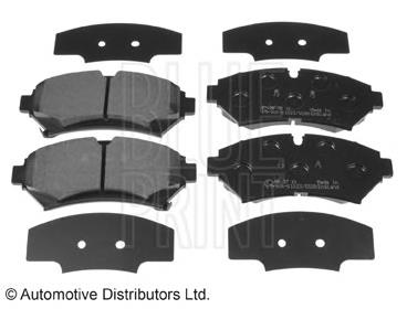 Pastillas de freno delanteras ADA104243 Blue Print