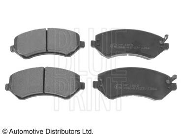 ADA104223 Blue Print pastillas de freno delanteras