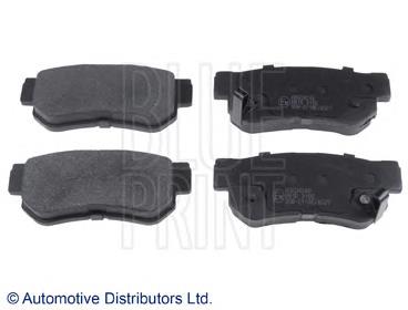 ADG04249 Blue Print Pastillas freno traseras