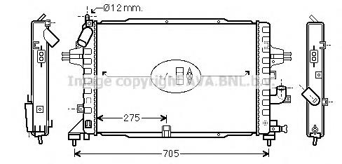 Comprar 0370170069 Depo/Loro/Abakus Radiador de auto