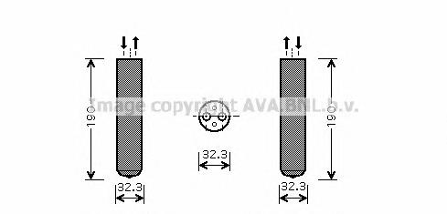 Comprar 33284 NRF Filtro secador de aire acondicionado