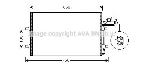 Comprar Condensador de aire acondicionado Volvo V50  MW a bajo precio