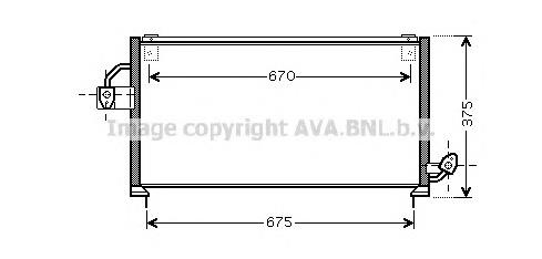 Condensador aire acondicionado 73210FC030 Subaru