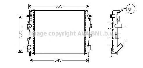 Comprar TP151063762 Tempest Radiador de auto