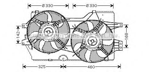 Ventilador de radiador Chrysler 04682624 precio, desde 128,44 EUR
