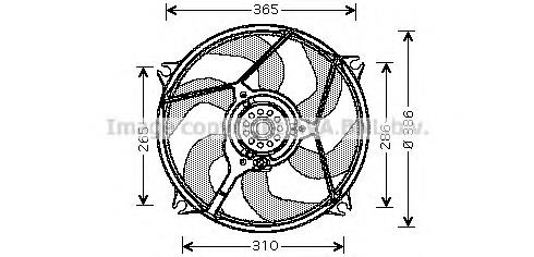 Comprar Ventilador del motor 607  9D, 9U