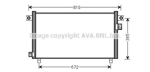 Condensador aire acondicionado AC830238 Maxgear