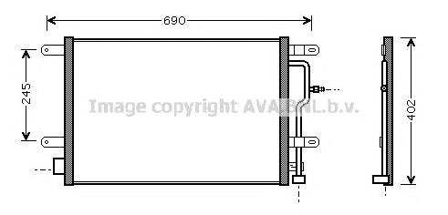 Condensador para Audi A6  (4B2, 4B4)