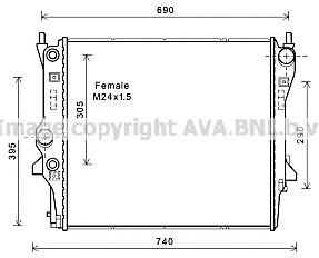Radiador 31R35005 Eaclima