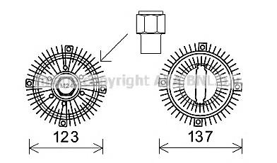 Comprar Embrague viscoso de ventilador Transit  V184/5
